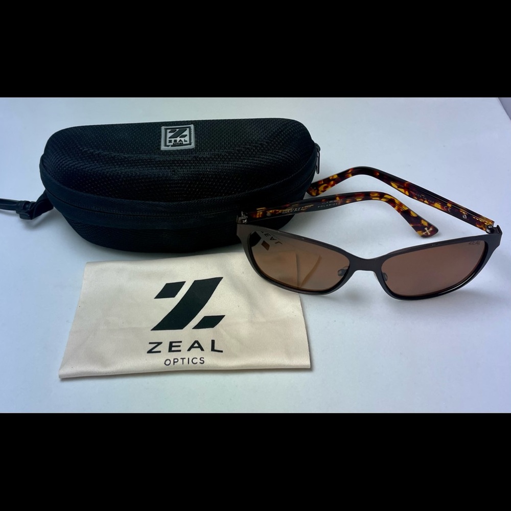 Zeal Womens Polarized Laurel Tortoise Sunglasses